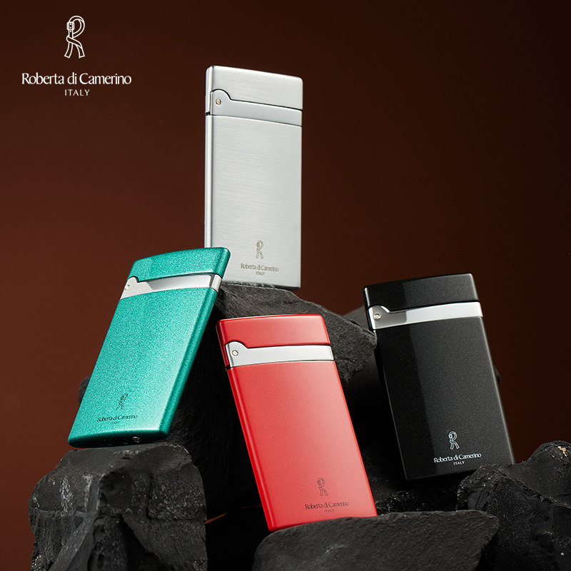 意大利诺贝达雪茄打火机直冲蓝焰创意礼品超薄点烟器男士可刻字
