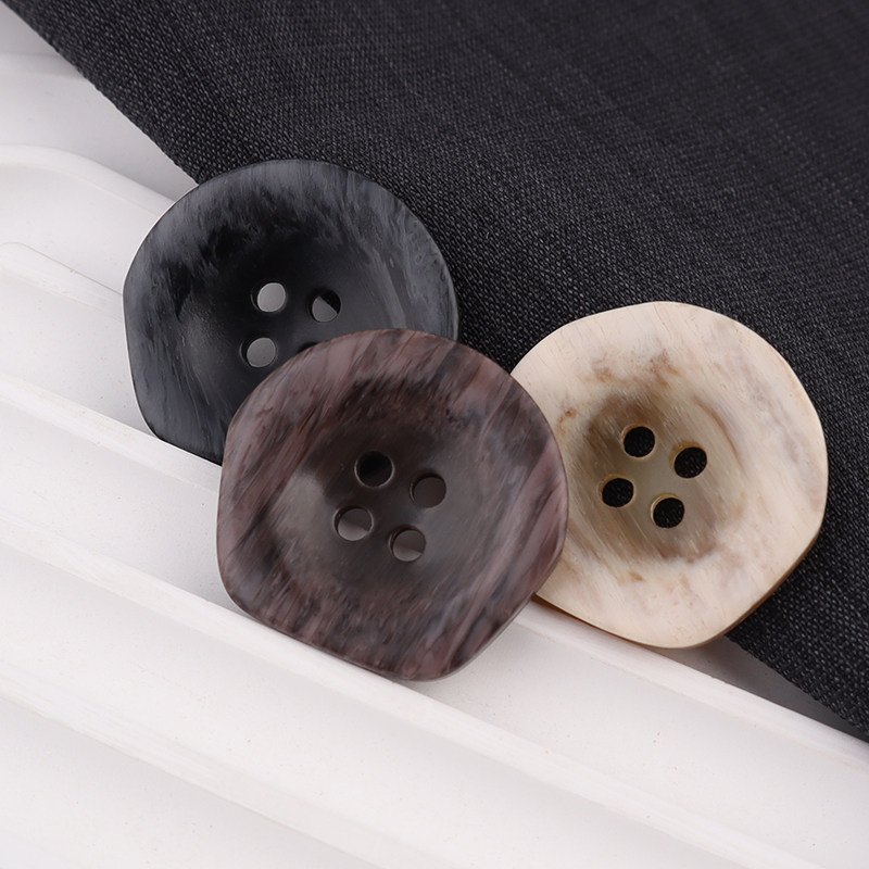 高端大衣风衣外套树脂花纹四眼不规则半圆男女士服饰树脂纽扣扣子,居家布艺,纽扣,淘宝优惠券,粉丝福利购,淘宝优惠卷