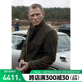 SPORTS007天幕杀机同款 英国 BEACON 夹克外套男 BARBOUR 油蜡修身