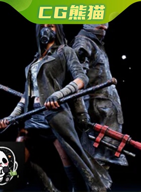 UE4虚幻5 G2 Survival Characters 02 生存游戏男女角色 Unity