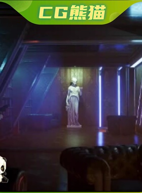 UE4虚幻5 Cyber Arcade Environment kit 数码街机环境套件