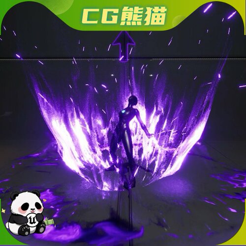 UE5虚幻5.2-5.8 Levelup VFX 游戏人物升级强化特效