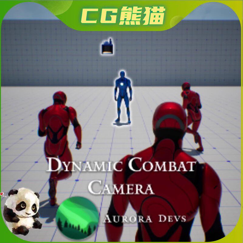 UE5虚幻5.1-5.8 Dynamic Combat Camera 动态战斗摄像机蓝图