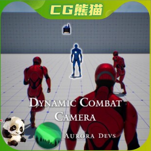 UE5虚幻5.1-5.8 Dynamic Combat Camera 动态战斗摄像机蓝图