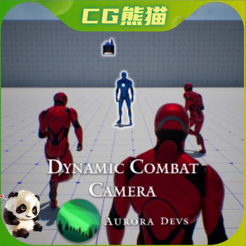 UE5虚幻5.1-5.8 Dynamic Combat Camera 动态战斗摄像机蓝图