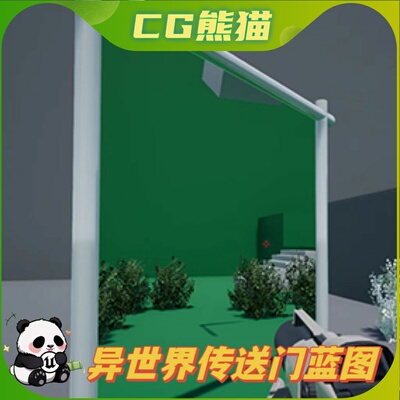 UE4虚幻5.3 Creating Portal To Another Reality 异类世界创造蓝