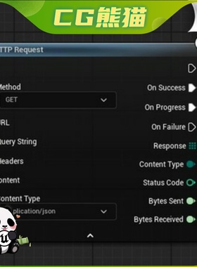 UE5虚幻4.27-5.7 HTTP Library 客户端数据请求插件