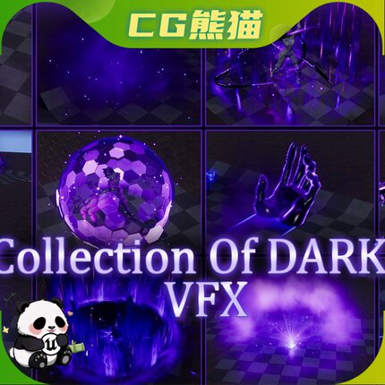 UE5虚幻5 Collection Of Dark Magic VFX 暗黑魔法视觉特效合集