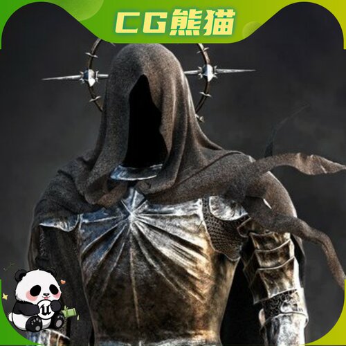 UE5虚幻5 Dark Angel Game Ready 重视黑暗天使游戏角色模型