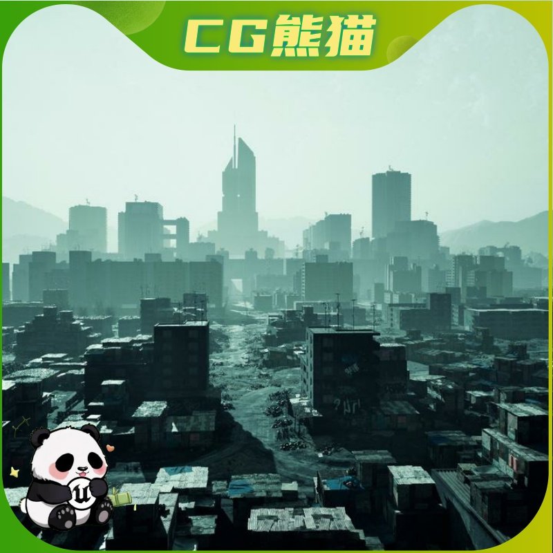 UE5虚幻5 The Iron Capital Brutalist Stronghold of Oppression