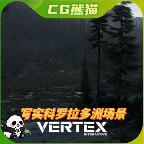 UE5虚幻5 Colorado Nature Landscape 科罗拉多州自然风光场景