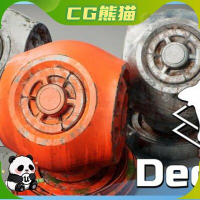 UE5虚幻5.6-5.8 AutoEnv Decay Material 自动衰减材质