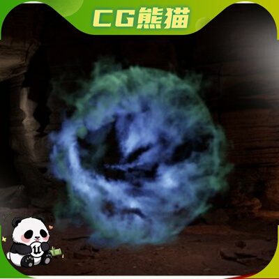 UE5虚幻5.3-5.7 Portal FX VDB 科幻传送门特效   乐器咨询
