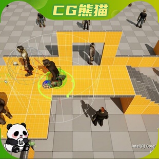 UE5虚幻5.6-5.7 Spatial System V1.3 空间优化移动碰撞行为插件