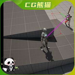 UE5虚幻5.6 XAI Multi-threaded AI based on Actor 物理模拟AI