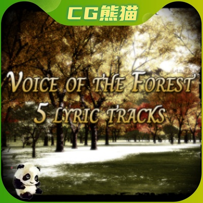 UE4虚幻5 Voice Of The Forest (Lyric & Magical Music Pack)