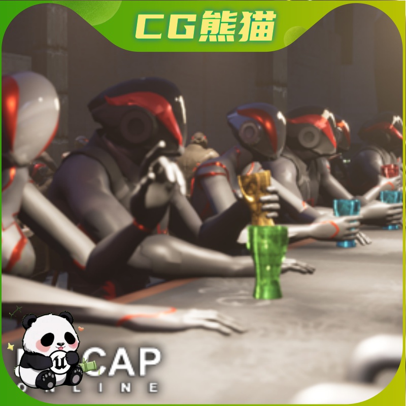 UE4虚幻5 Bar Drinking - MoCap Animation Pack 酒吧餐厅动画