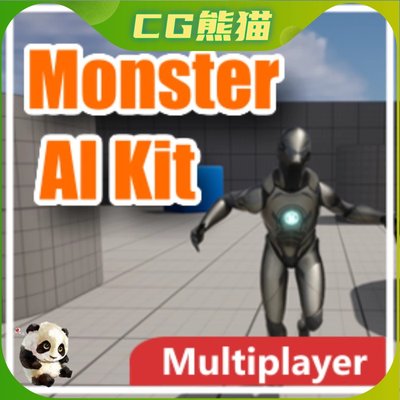 UE4虚幻5 Monster Ai Kit 怪物智能控制攻击识别行为蓝图