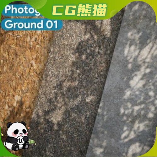 UE5虚幻5.1-5.8 Ground 01 Scanned Photogrammetry Materials