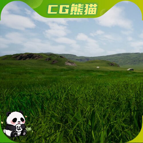UE5.1-5.7 Procedural Grasslands Ecosystem 程序化草原生态系统