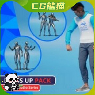Unity FBX MC Dress Up Animation Pack 高品质男女装扮展示动画