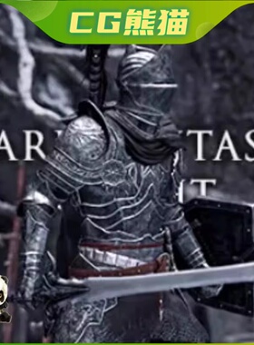 UE5虚幻5 Dark crusader knight Dark fantasy Knights 黑暗骑士