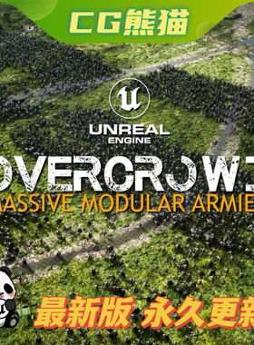 UE5.6-5.7 OverCrowd - Massive Crowd Simulation 人群模拟插件