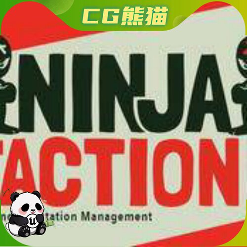 UE5虚幻5.6 Ninja Factions 动作游戏忍者帮派系统插件