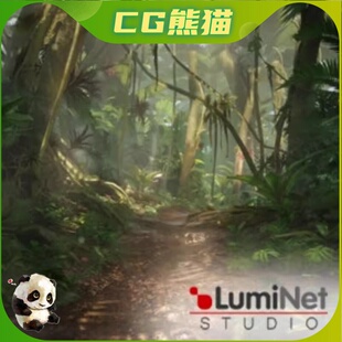 UE4虚幻5 Foliage Pack 丛林树叶场景合集包 Jungle