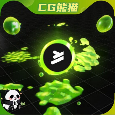UE4虚幻5 Slime VFX 高品质优质黏液史莱姆特效