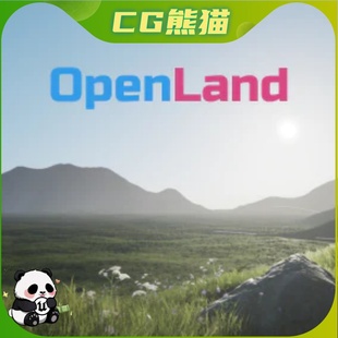 Auto UE4虚幻5 Landscape OpenLand Material Customizable