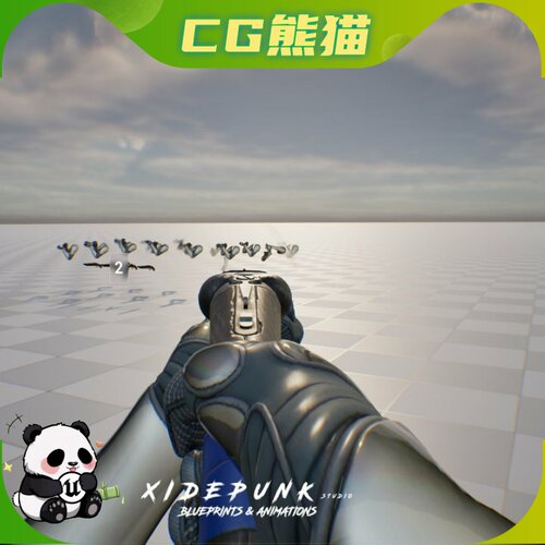 UE虚幻5.8 First Person Sawed-Off Shotgun Animations 霰弹动画