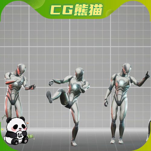 UE5虚幻5 Door Animation Pack 人物开门交互动画包