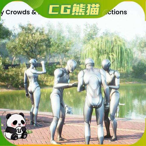 UE5虚幻5.5-5.8 Talking NPC Animation Pack 对话NPC动画包