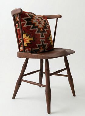 家道年代记·山魁 北欧家具 扶手圈椅围椅 咖啡厅古典复古餐椅