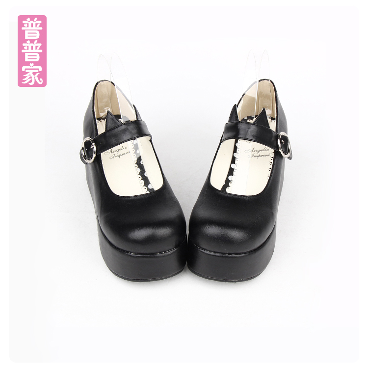 lolita圣诞节秋冬洛丽塔公主鞋