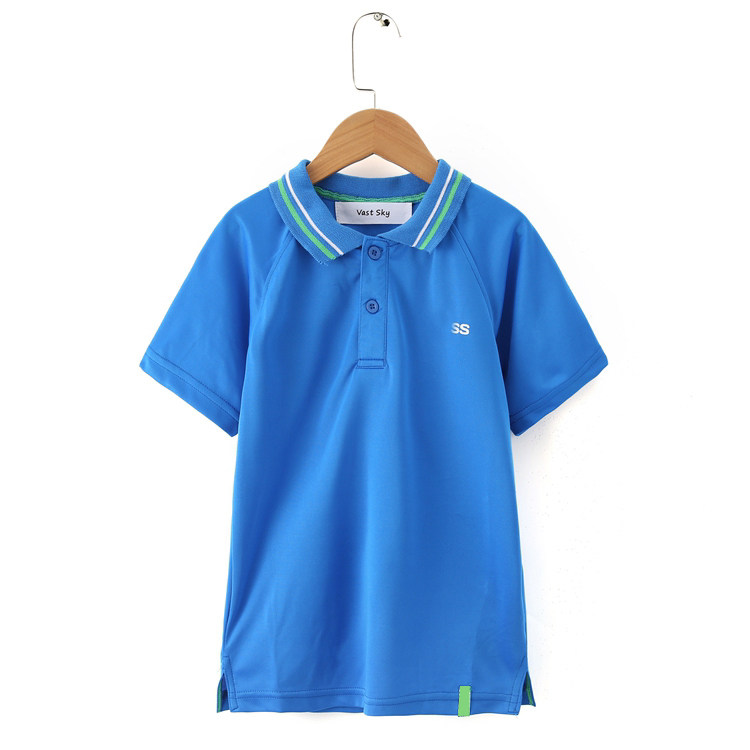 男童翻领polo衫短袖夏装2025新款中大童蓝色速干透气T恤户外休闲,童装/婴儿装/亲子装,T恤,淘宝优惠券,粉丝福利购,淘宝优惠卷