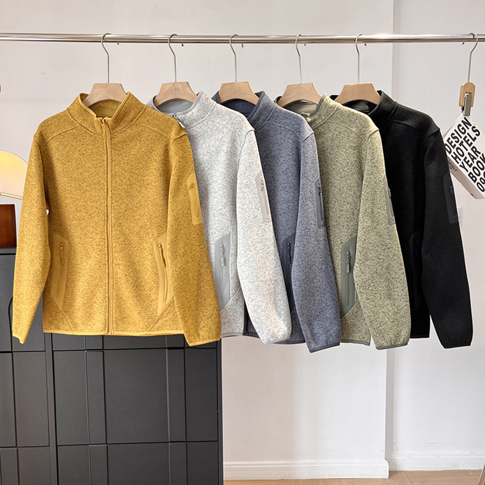 情侣户外休闲立领夹克