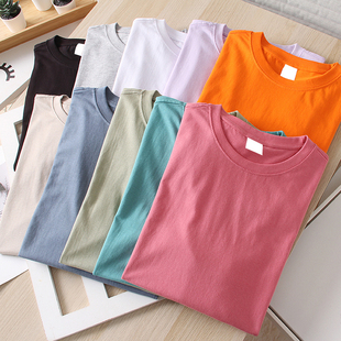 孟加拉缘单！福利！2025夏简约多色百搭短袖t恤情侣款女套头上衣
