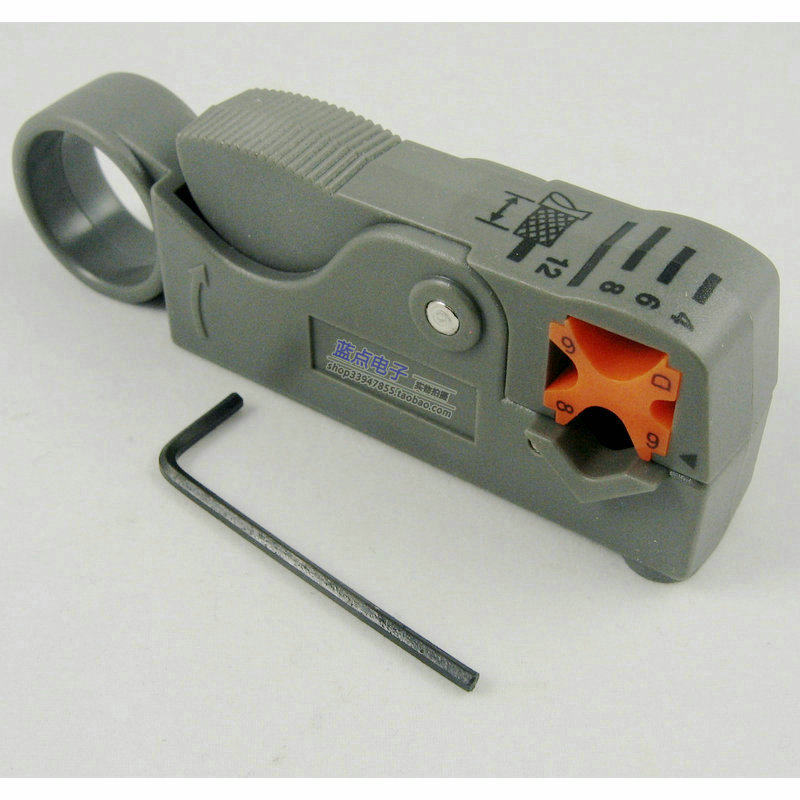 剥线钳/剥线刀/2刀式同轴电缆剥线器/有线电视线剥线用75-3/-4/-5