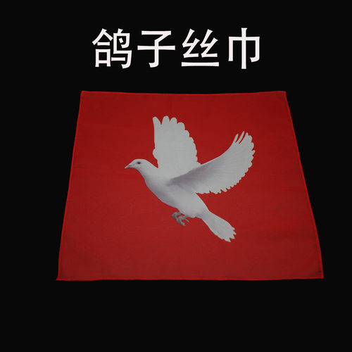 鸽子丝巾出鸽子魔术道具年会变