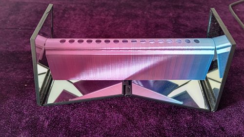 SCX-Super64X 16孔半音阶口琴吹嘴对镜舌堵练习和莱孔距