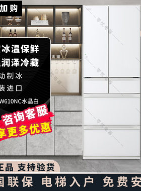 日立610双循环真空保鲜多门冰箱