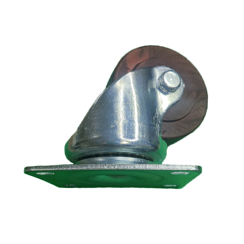 旋转炉台车架耐高温脚轮4寸万向轮玻璃纤维耐高温脚轮转炉脚轮