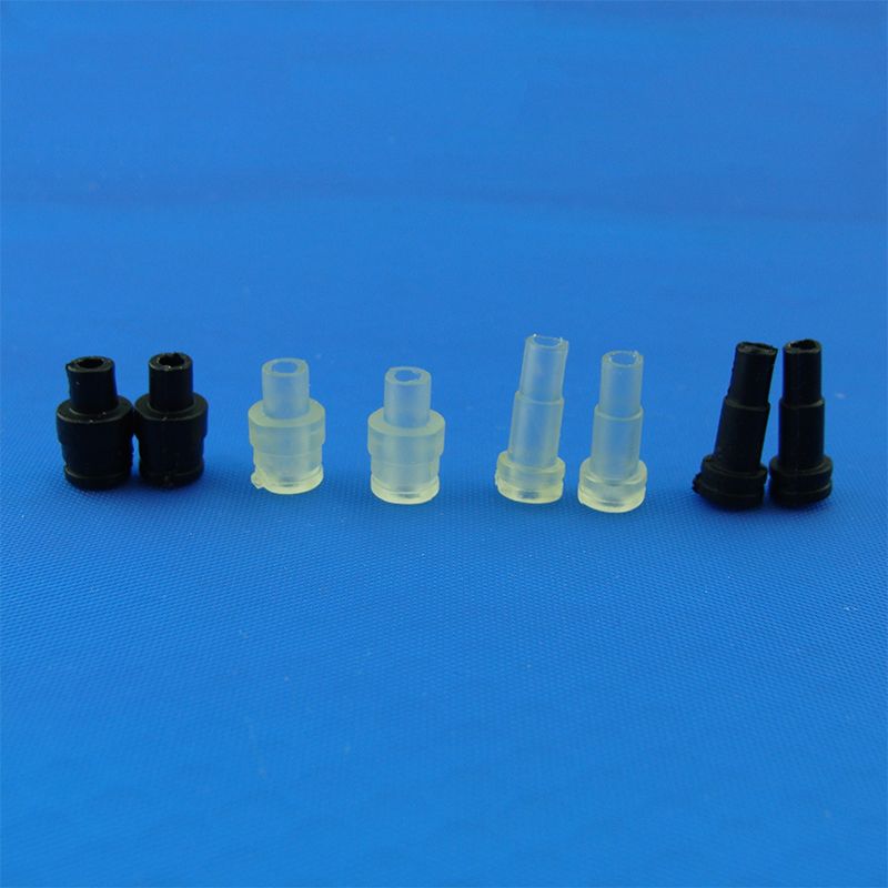 DIY耳机插头硅胶尾端 插头6MM和4MM出线孔转2.5MM 护线套管尾管