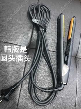 gp106弧形韩国glampalm夹板电气石不伤发智能温控造型卷发器