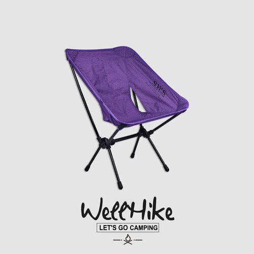 WELLHIKE户外SWS晨露月亮椅850g超轻量露营钓鱼徒