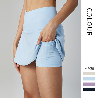 瑜伽裙裤跑步运动健身短裙