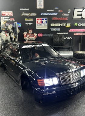 田宫 遥控电房系列 1/10 奔驰 190E Zakspeed TT01E 58638