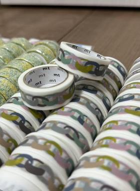 现货整卷日本mt复刻皆川明黄蓝鼓特价暗环天马幻想银箔油菜花套组